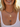 Danielle Medium Hammered Silver Pendant on Baby Fiona Chain