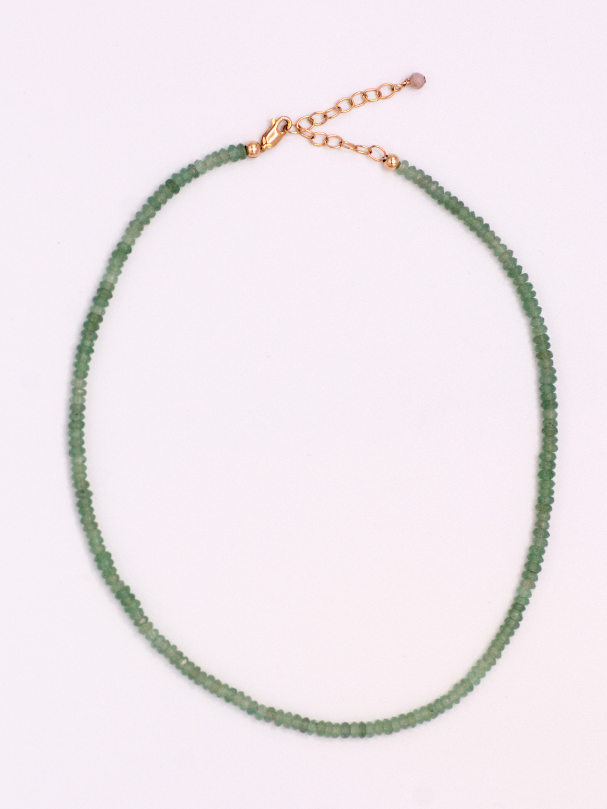 Bea Beaded Aventurine Necklace