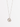 Danielle Medium Hammered Silver Pendant on Celeste Chain