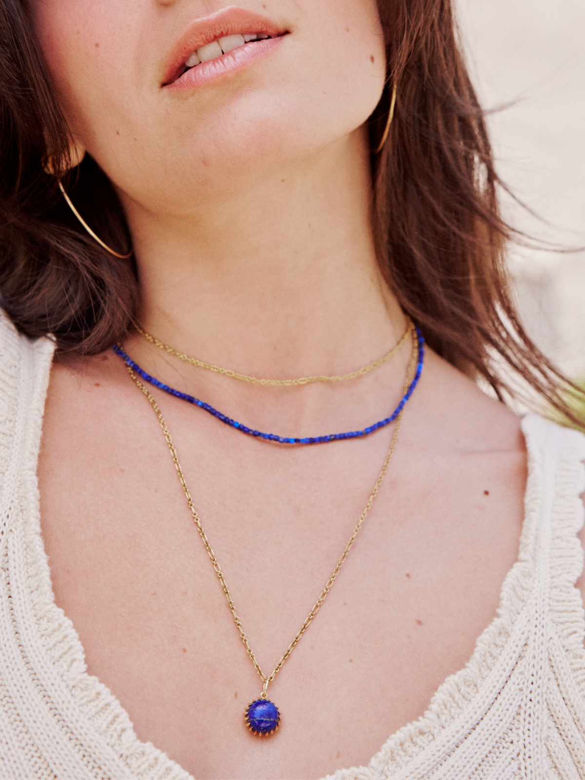 Annie Lapis Lazuli Necklace