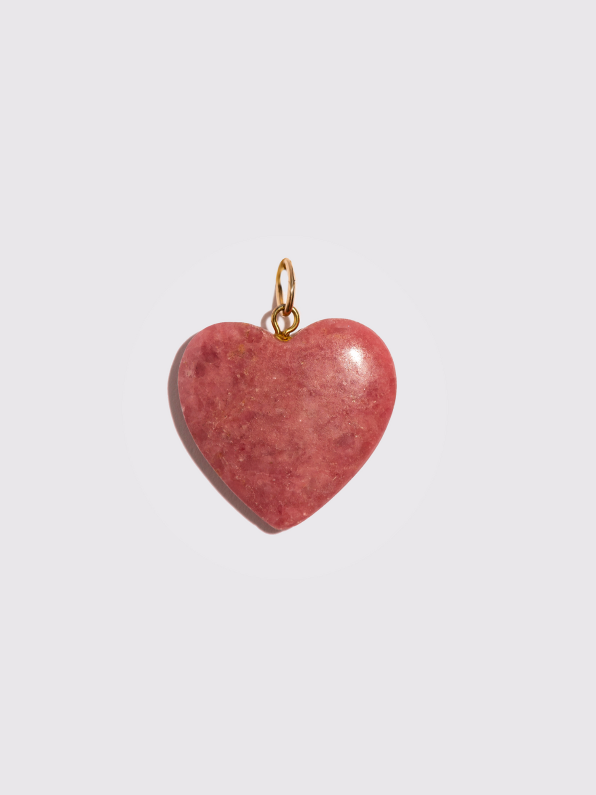 Stevie Rhodonite Heart Pendant