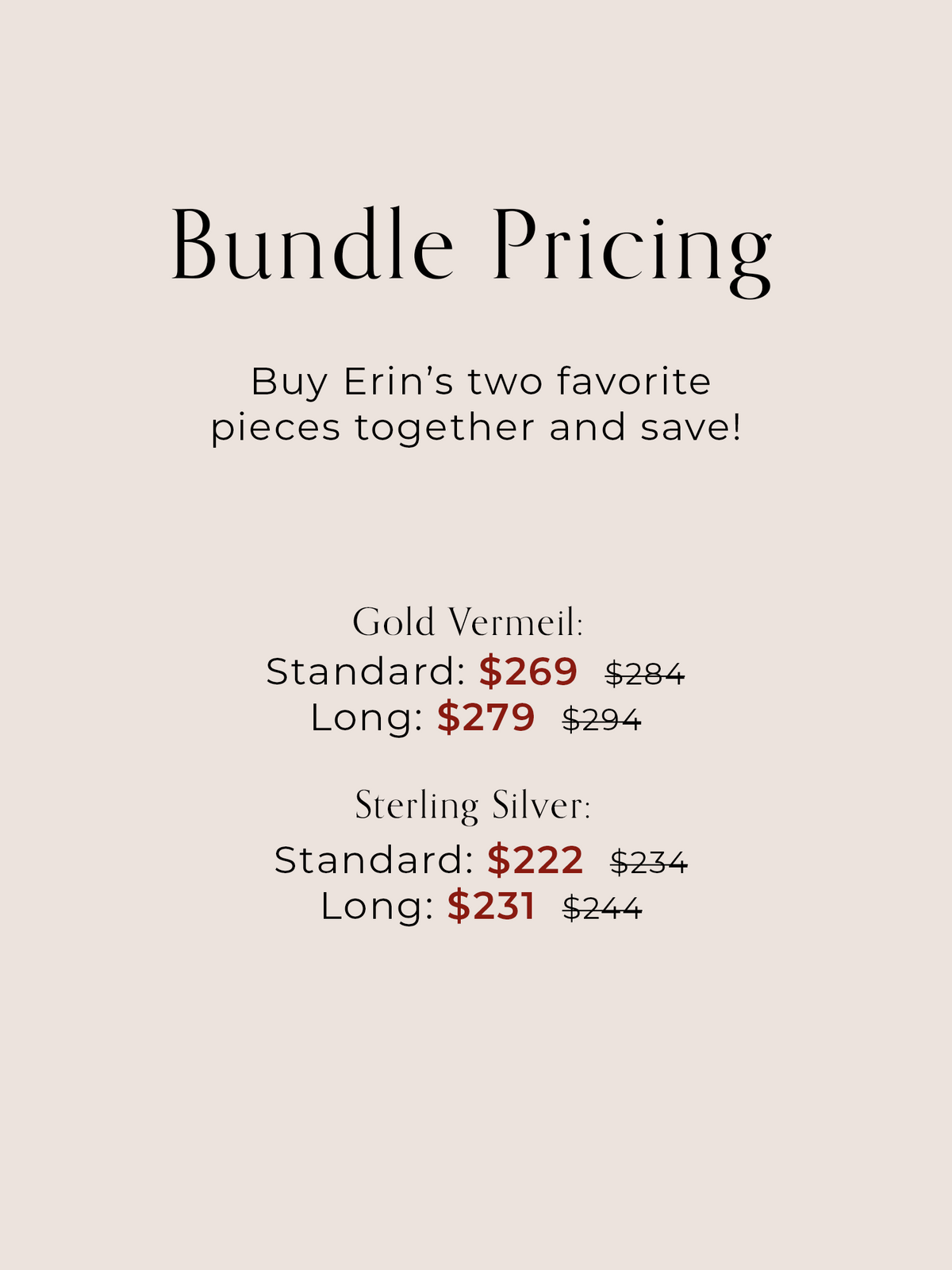 Erin&#39;s Bundle