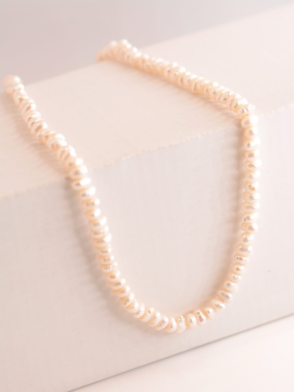 Isabella Pearl Beaded Necklace