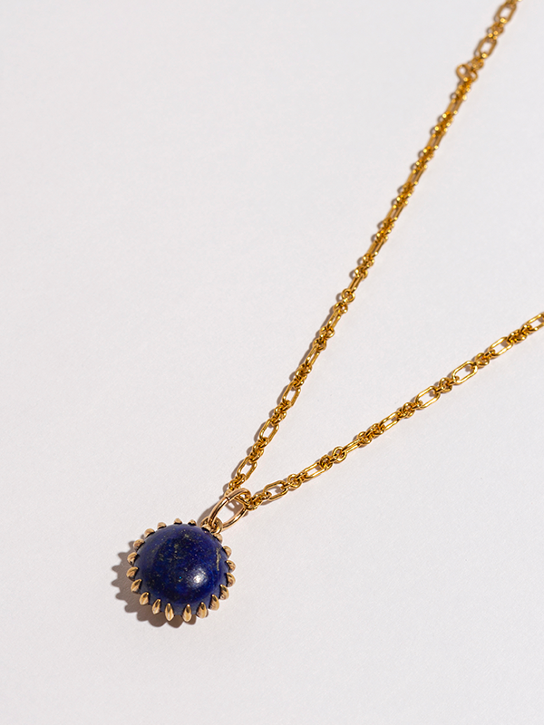 Phoebe Lapis Pendant