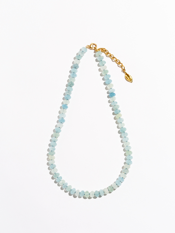 Avalon Aquamarine Gemstone Necklace