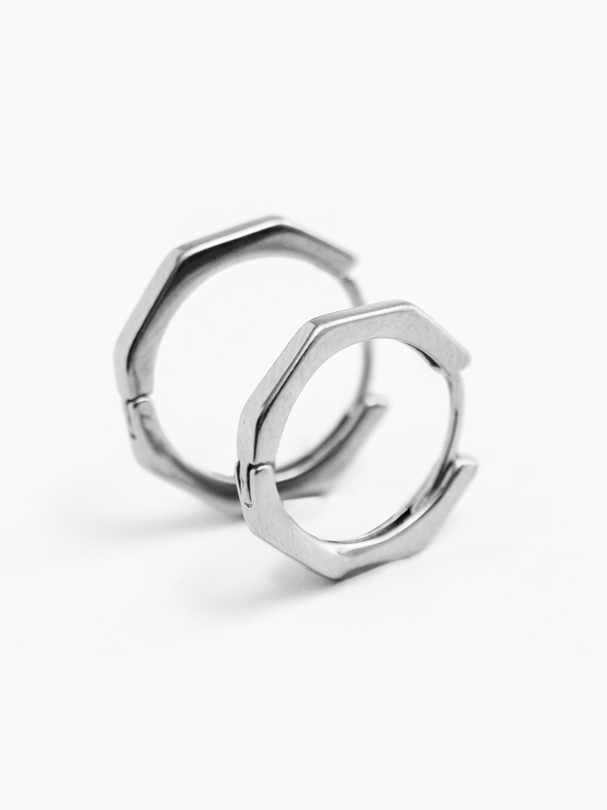 Siouxsie Large Octagon Hoops