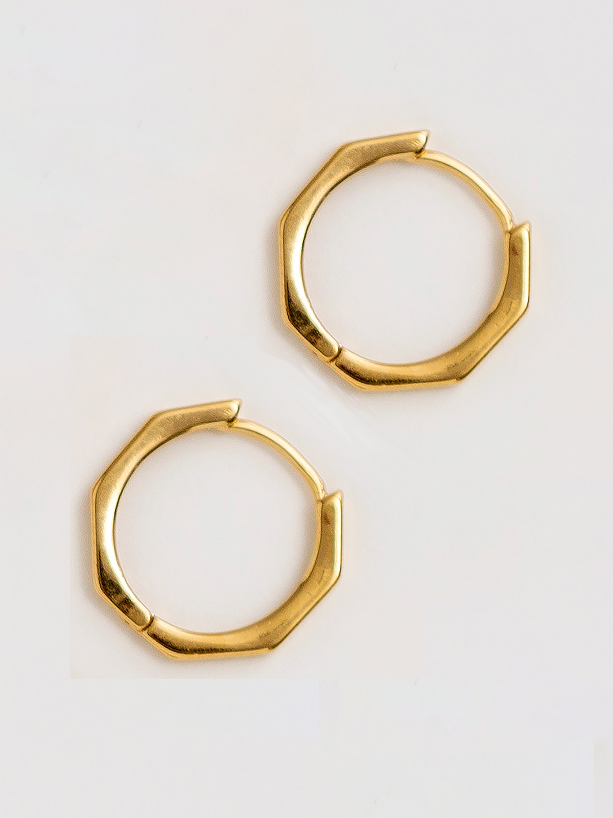 Siouxsie Large Octagon Hoops