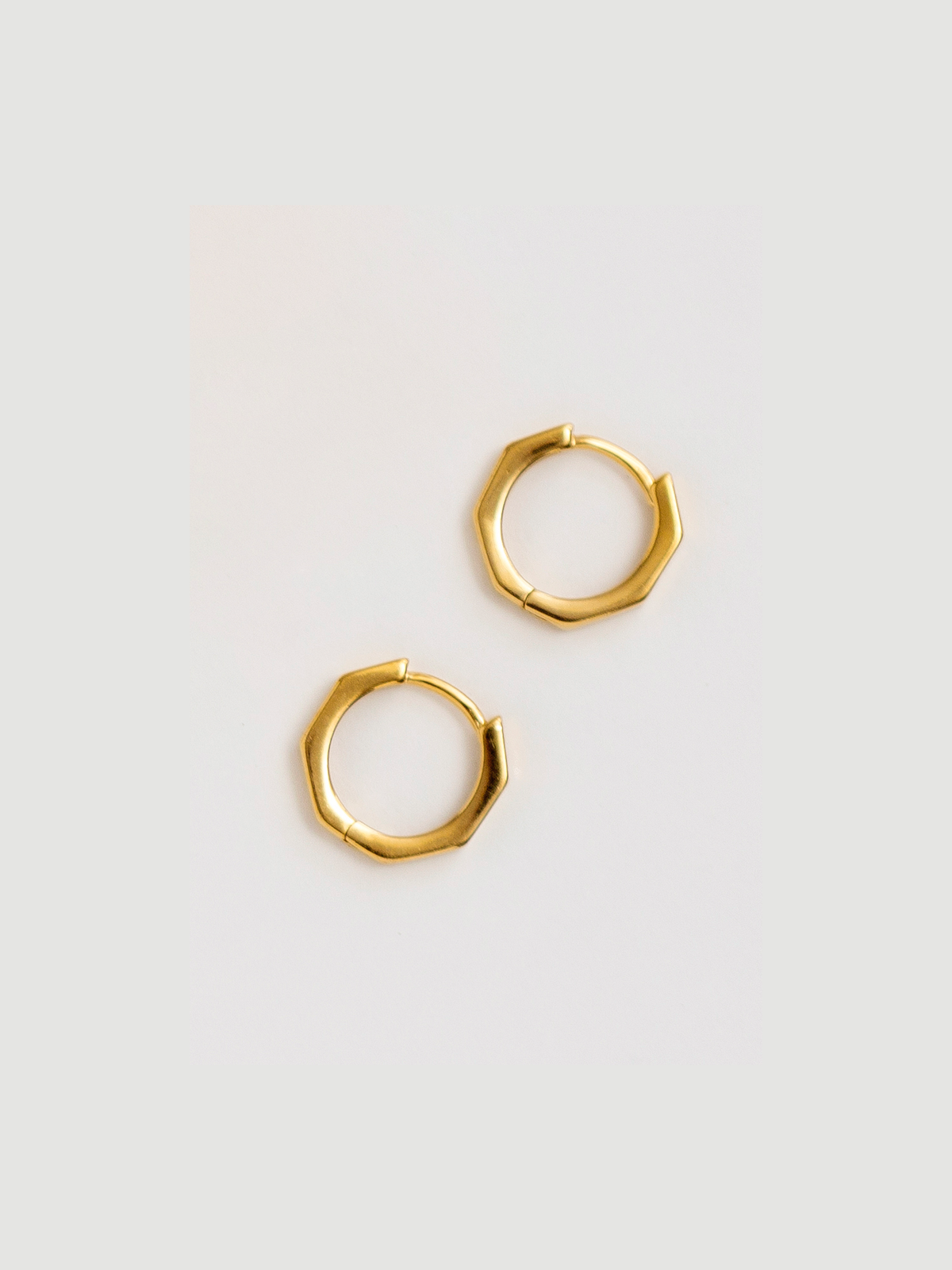 Siouxsie Small Octagon Hoops
