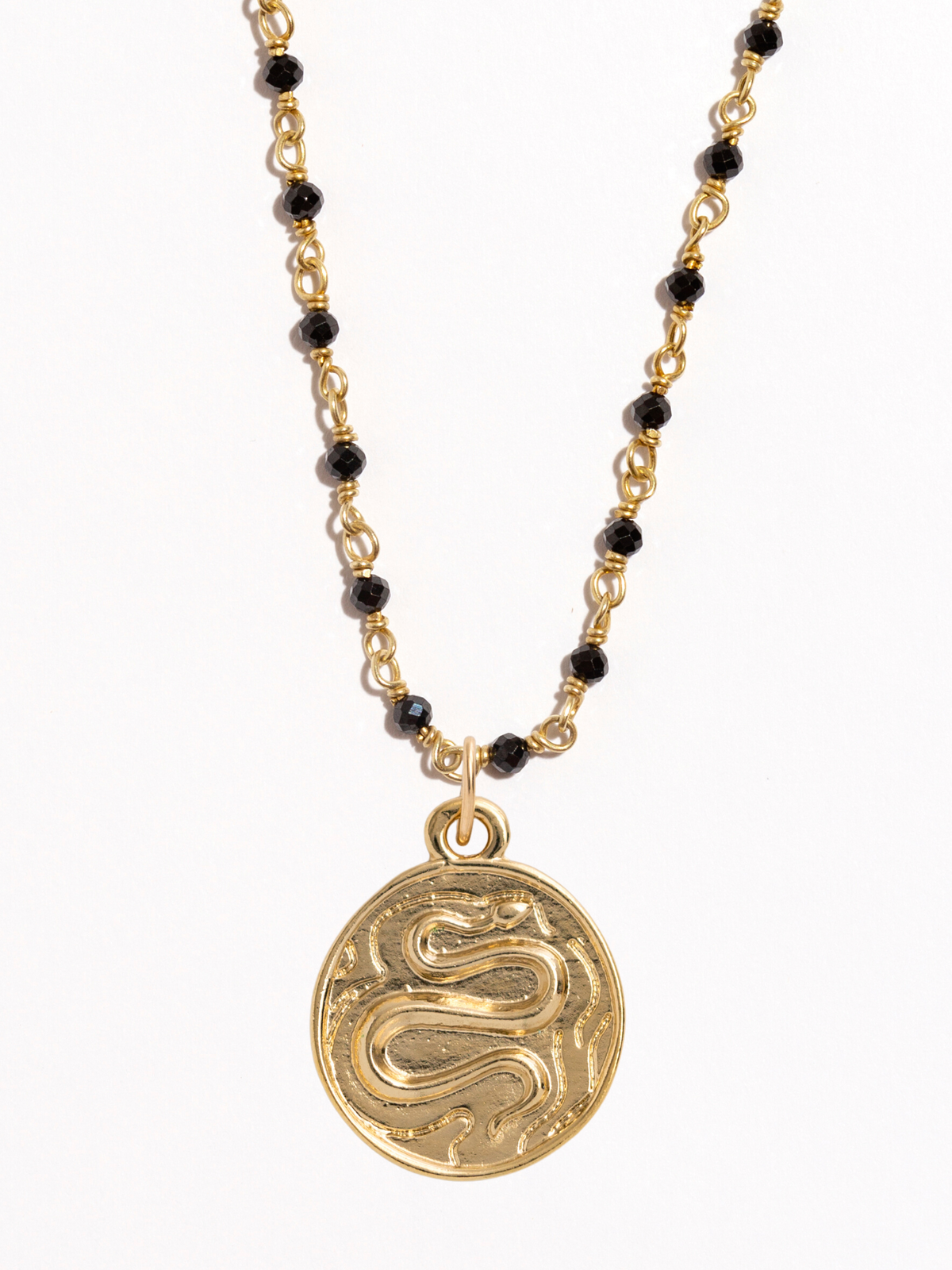 Vanessa Gold Pendant Necklace