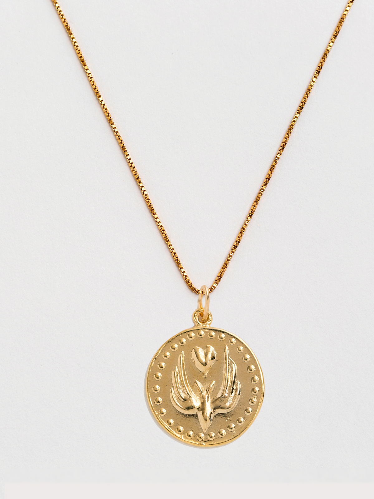 Florence Gold Pendant Necklace
