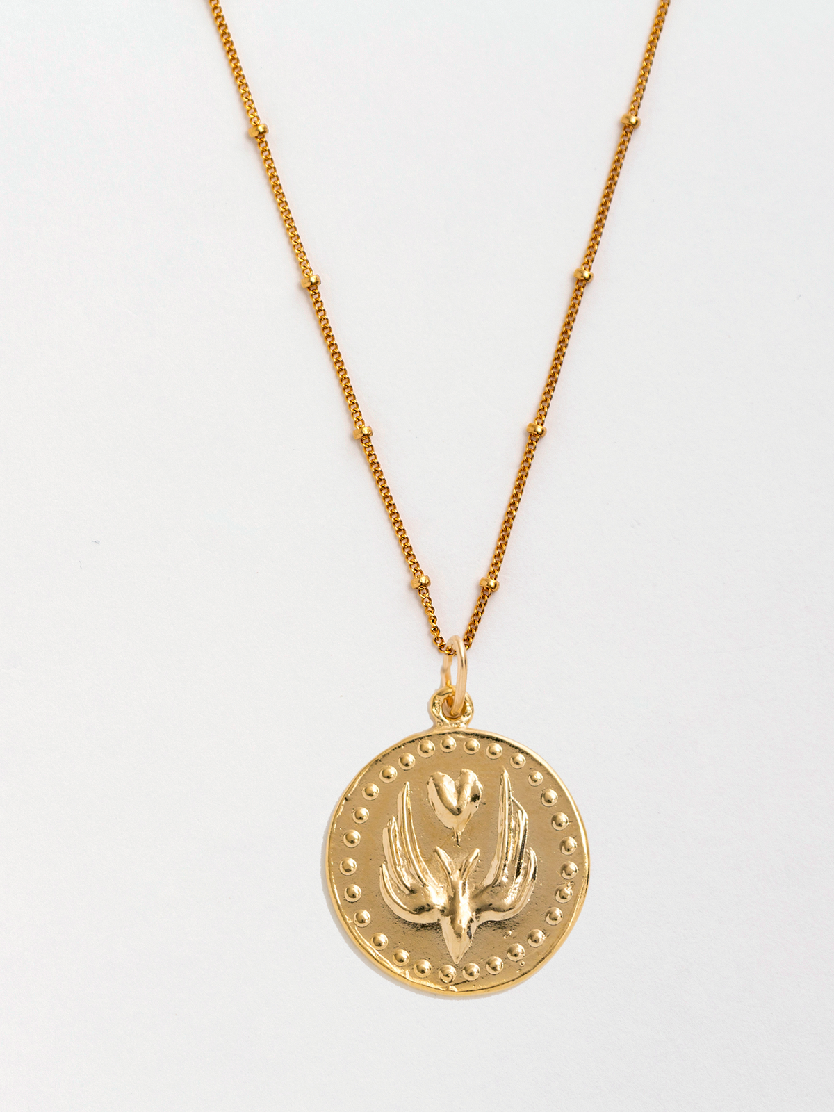 Florence Gold Pendant Necklace