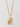 Darci Gold Pendant on Baby Fiona Chain