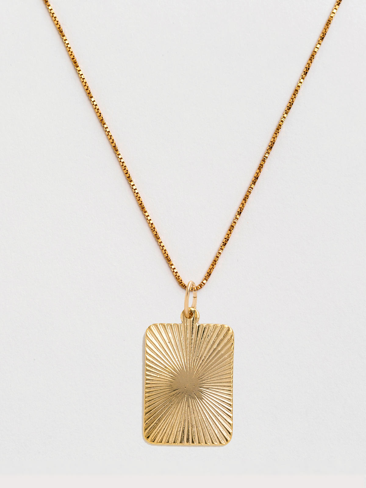 Darci Gold Pendant Necklace
