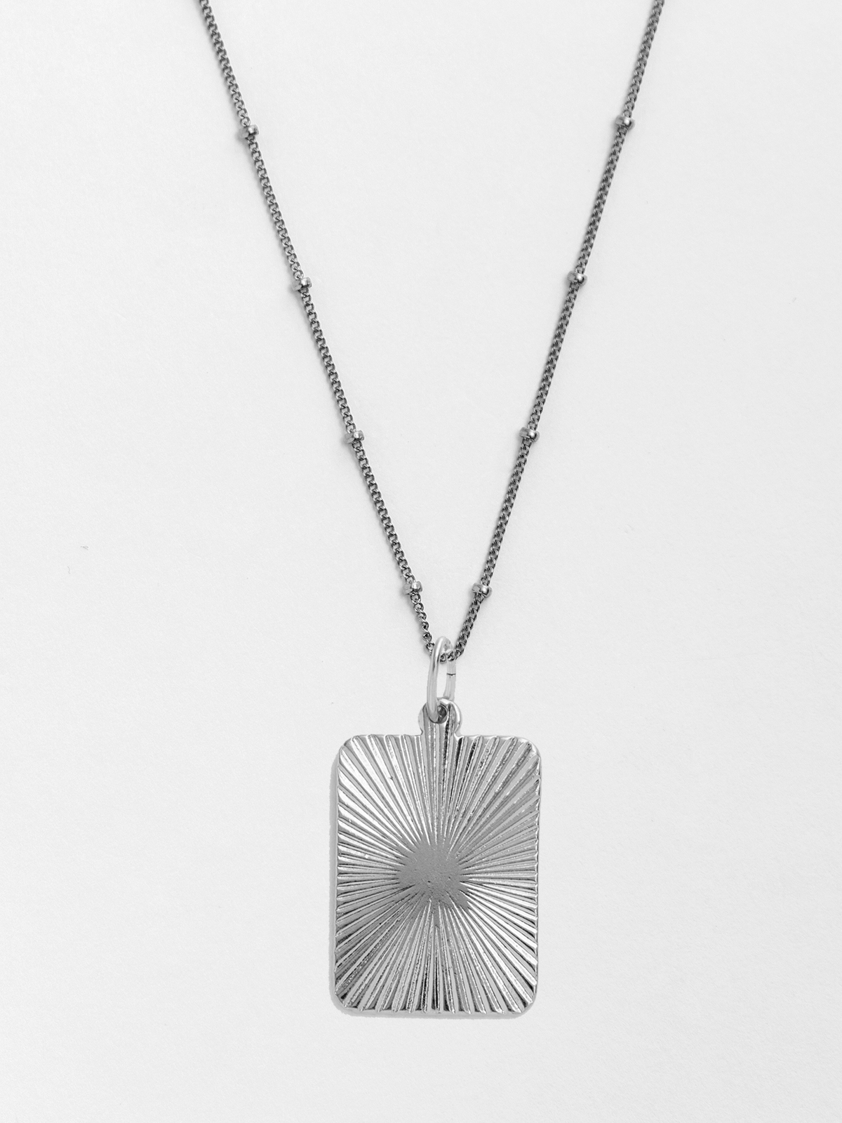 Darci Silver Pendant Necklace