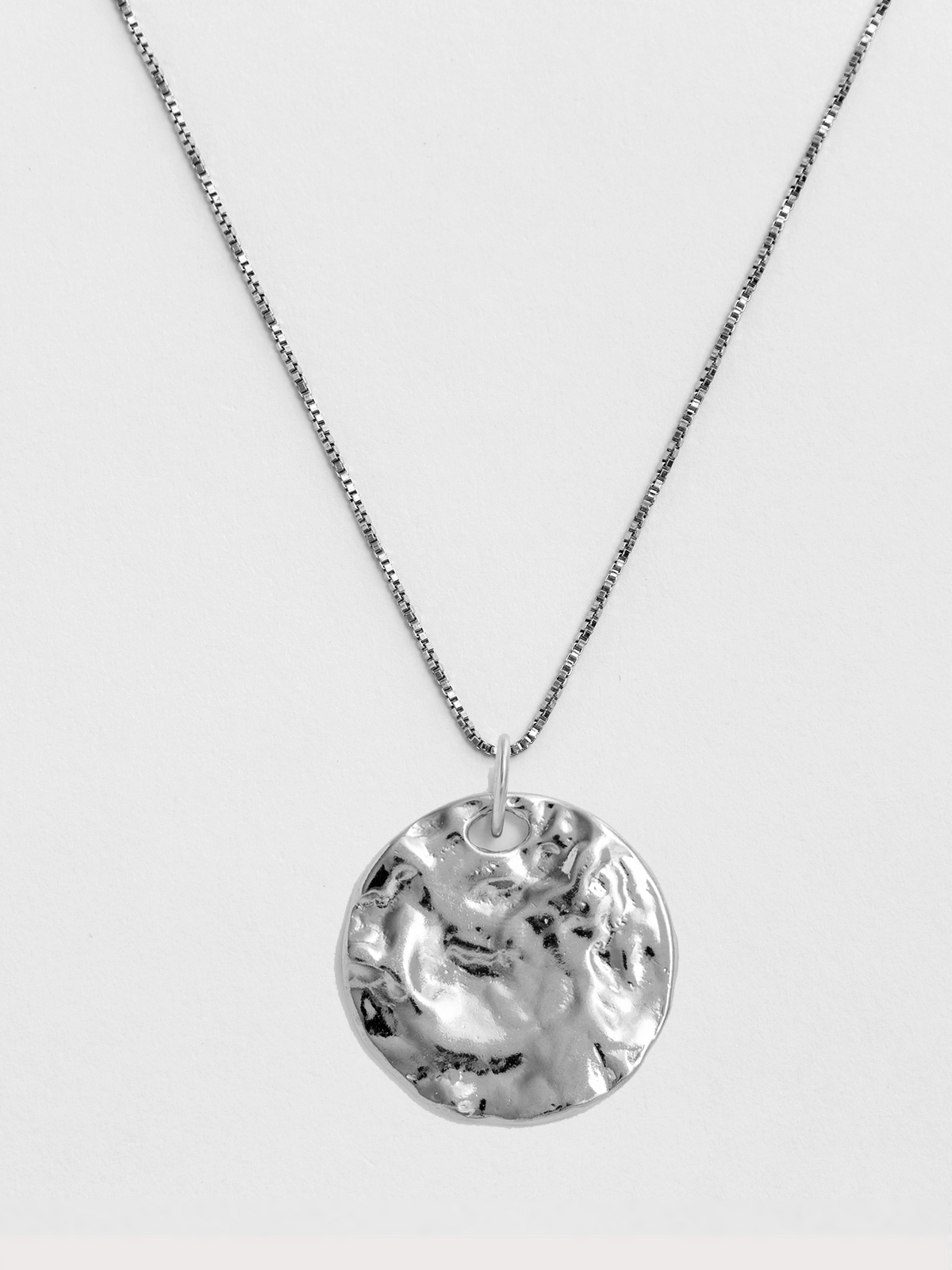 Danielle Silver Pendant Necklace