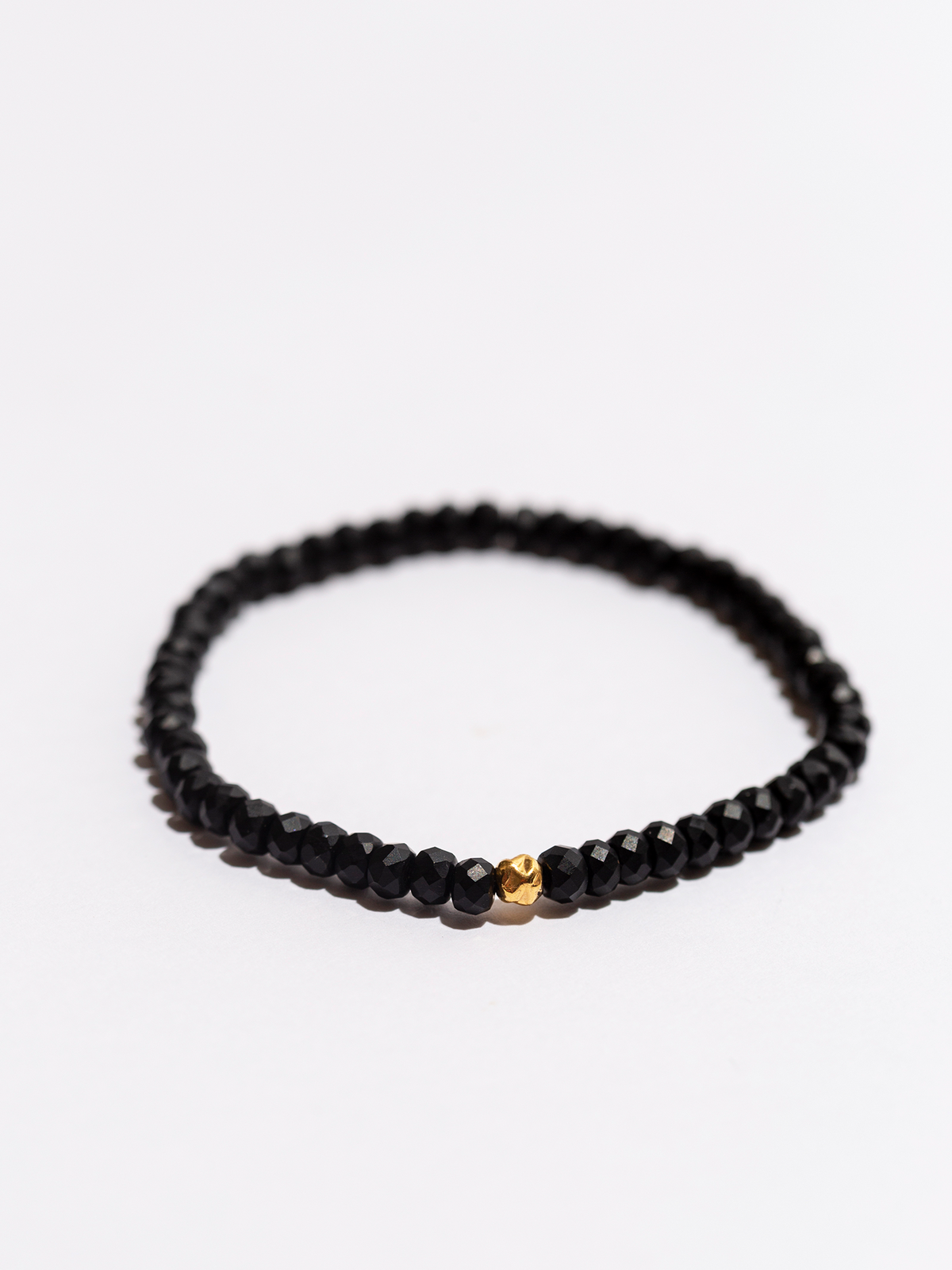 Rock Solid Matte Black Onyx Bracelet
