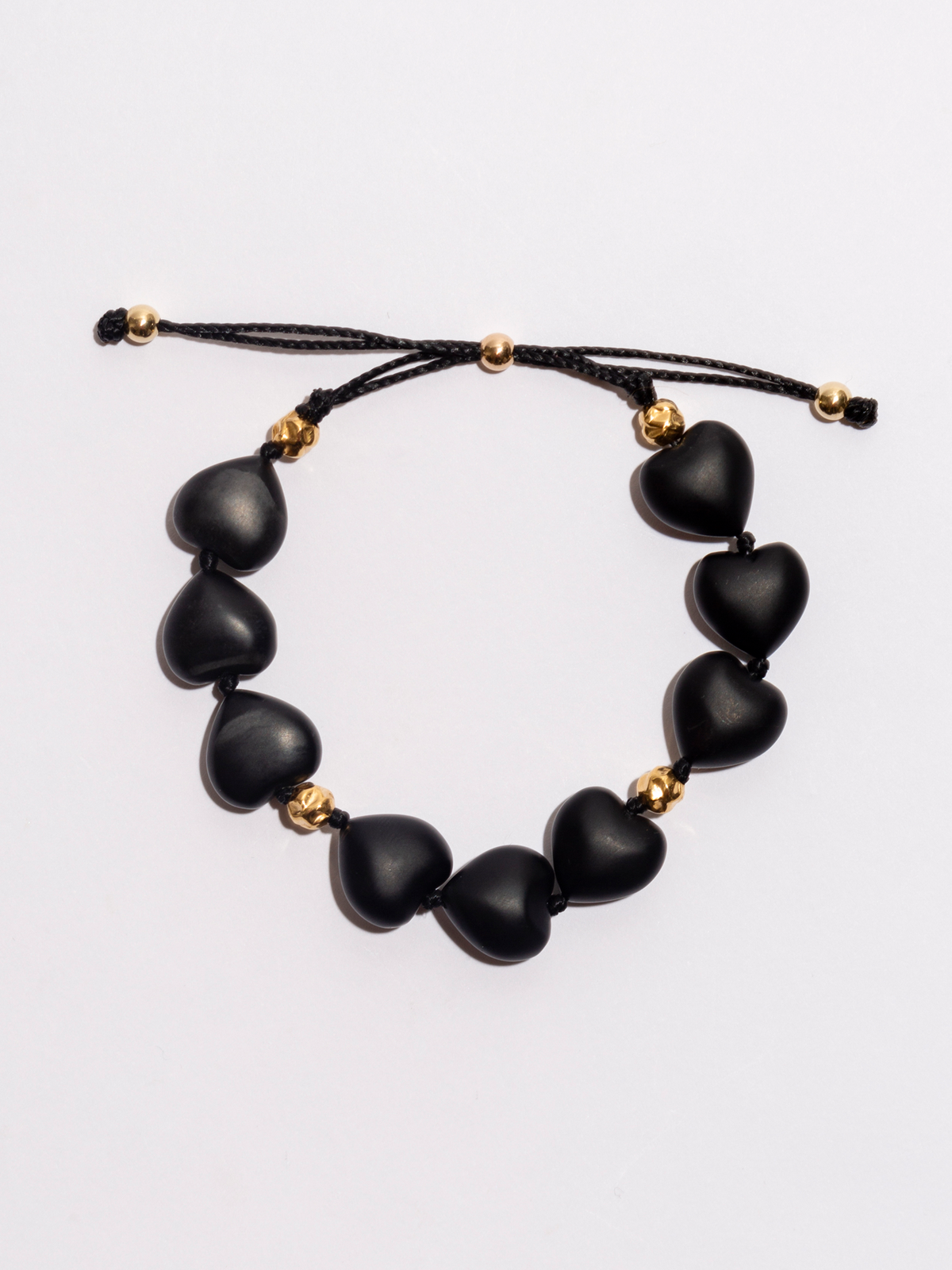 Stevie Matte Black Onyx Bracelet