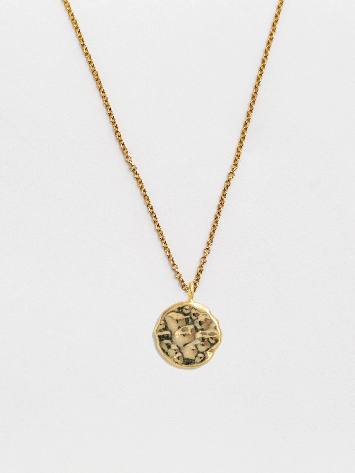 Danielle Small Gold Pendant Necklace