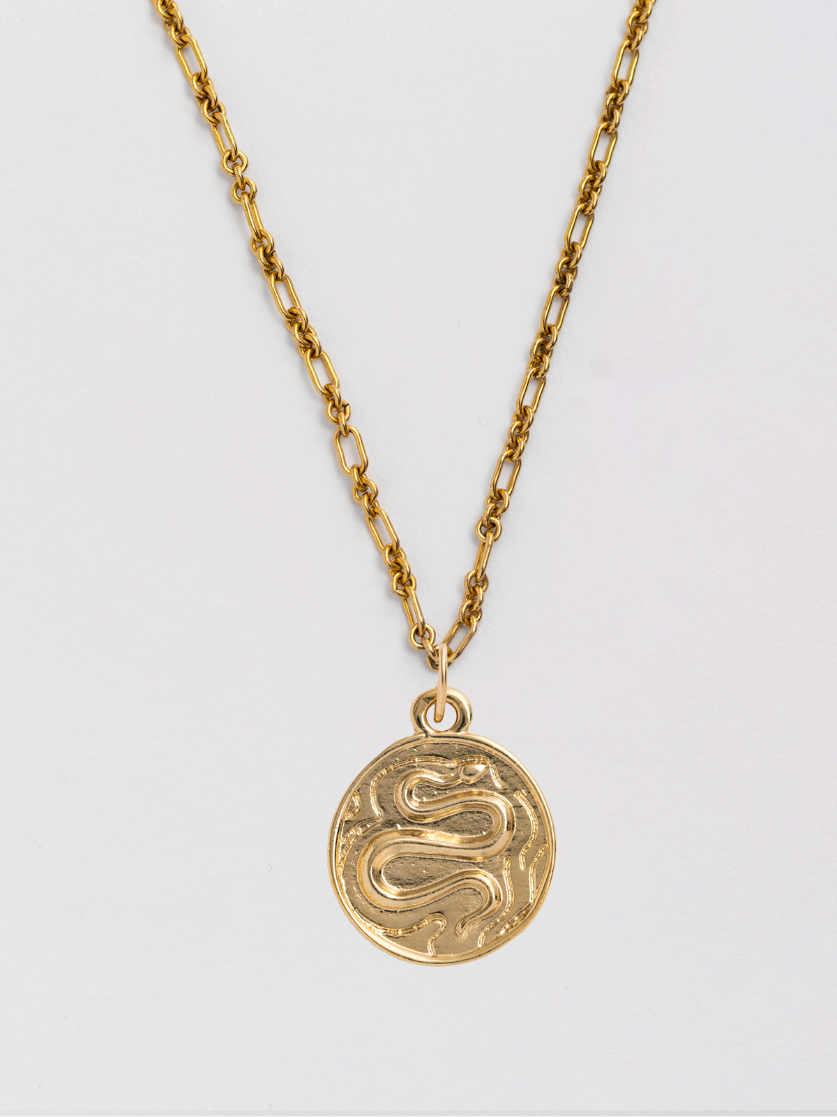 Vanessa Gold Pendant Necklace