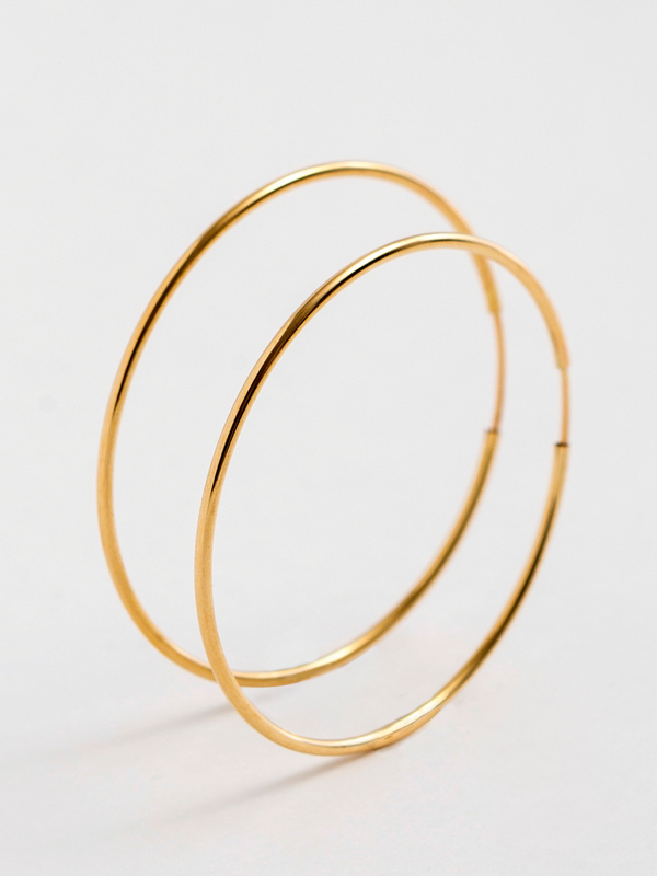 Stephanie Large Hoops
